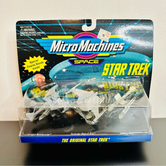 Micro Machines The Original Star Trek BATTLECRUISER BIRD OF PREY BOTANY BAY New! - Picture 2 of 7
